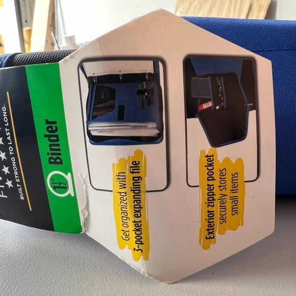 Five Star Ring Fixture Sewn Binder Cobalt Blue - Picture 7 of 12